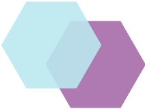 六角形のあしらい