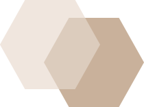 六角形のあしらい