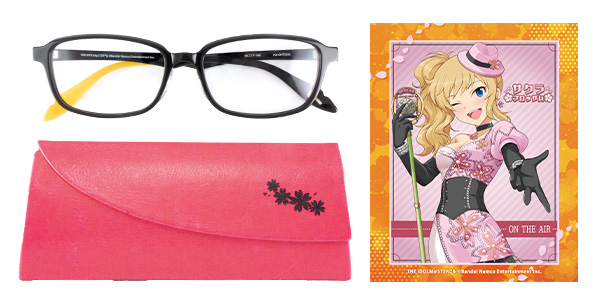 大槻唯 モデル、オリジナルケース、オリジナルメガネ拭き